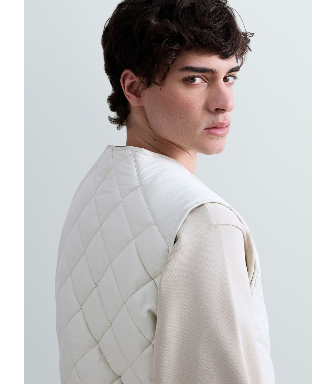 キルティングベスト 詳細画像 オフホワイト 6